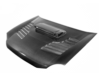 2002 - 2003 Subaru Impreza C2 Style Carbon Fiber Hood - Carbon Creations