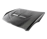 2003 - 2007 Infiniti G35 Coupe Type-J Style Carbon Fiber Hood - Carbon Creations