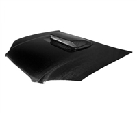 2004 - 2005 Subaru Impreza STI Style Carbon Fiber Hood - Carbon Creations