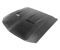 2005 - 2009 Ford Mustang CVX Style Carbon Fiber Hood - Carbon Creations