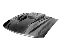 2005 - 2009 Ford Mustang Spyder-3 Style Carbon Fiber Hood - Carbon Creations