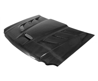 2005 - 2010 Jeep Grand Cherokee Viper Style Carbon Fiber Hood - Carbon Creations