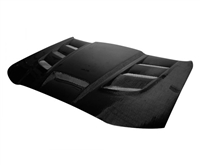 2005 - 2011 Toyota Tacoma Viper Style Carbon Fiber Hood - Carbon Creations