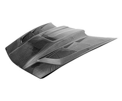 2005 - 2013 Chevrolet Corvette ZR2 Style Carbon Fiber Hood - Carbon Creations