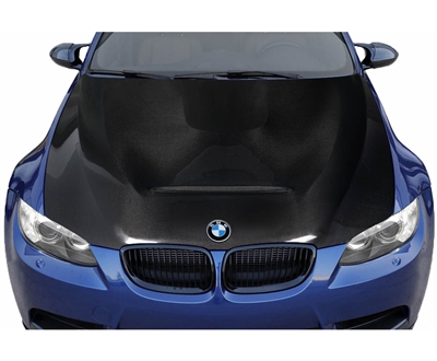 2006 - 2008 BMW 3-Series E90 GTS Style Carbon Fiber Hood - Carbon Creations