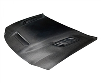2006 - 2010 Dodge Charger RedEye Style Carbon Fiber Hood - Carbon Creations