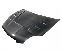 2006 - 2012 Mitsubishi Eclipse Magneto Style Carbon Fiber Hood - Carbon Creations