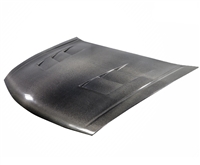 2008 - 2012 Honda Accord 4Dr TS1 Style Carbon Fiber Hood - Carbon Creations