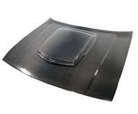 2008 - 2023 Dodge Challenger TA Style Carbon Fiber Hood - Carbon Creations