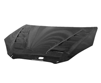 2010 - 2012 Hyundai Genesis Coupe RS1 Style Carbon Fiber Hood - Carbon Creations