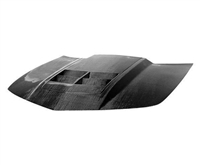 2010 - 2015 Chevrolet Camaro ZL1 Style Carbon Fiber Hood - Carbon Creations