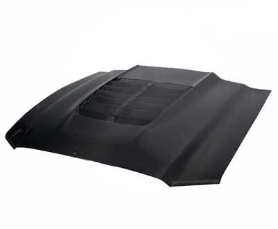 2013 - 2014 Ford Mustang GT500-V2 Style Carbon Fiber Hood - Carbon Creations