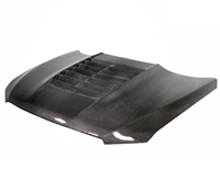 2013 - 2019 Ford Taurus GT500 Style Carbon Fiber Hood - Carbon Creations
