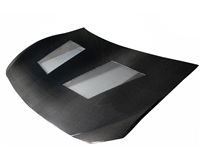 2012 - 2020 Scion FR-S IceMan Style Carbon Fiber Hood - Carbon Creations