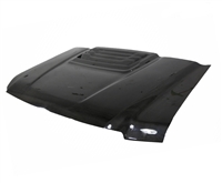 1999 - 2004 Ford F-450 Raptor Style Carbon Fiber Hood - Carbon Creations