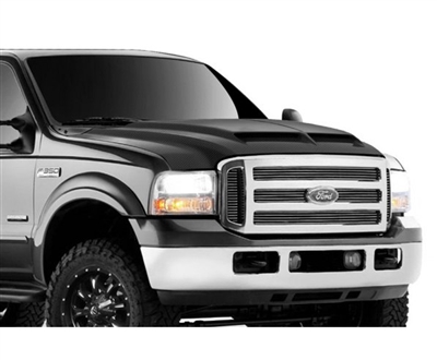 1999 - 2004 Ford F-450 CVX Style Carbon Fiber Hood - Carbon Creations