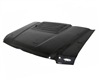 2005 - 2007 Ford F-350 Raptor Style Carbon Fiber Hood - Carbon Creations