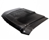 2008 - 2010 Ford F-550 GT500 Style Carbon Fiber Hood - Carbon Creations