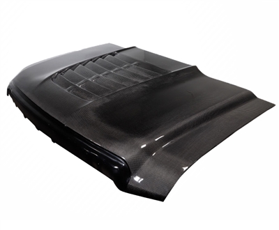 2008 - 2010 Ford F-550 GT500 Style Carbon Fiber Hood - Carbon Creations