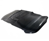 2011 - 2016 Ford F-350 GT500 Style Carbon Fiber Hood - Carbon Creations