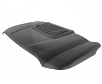 2011 - 2016 Ford F-450 Raptor Style Carbon Fiber Hood - Carbon Creations