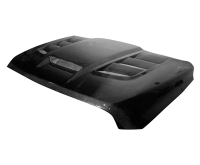 2010 - 2018 Dodge Ram 3500 Viper Style Carbon Fiber Hood - Carbon Creations