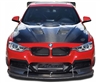 2012 - 2019 BMW 3-Series F31 Eros Style Carbon Fiber Hood - Carbon Creations