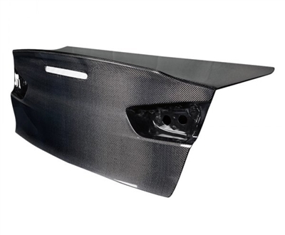 2008 - 2015 Mitsubishi EVO X Demon Style Carbon Fiber Trunk - Carbon Creations