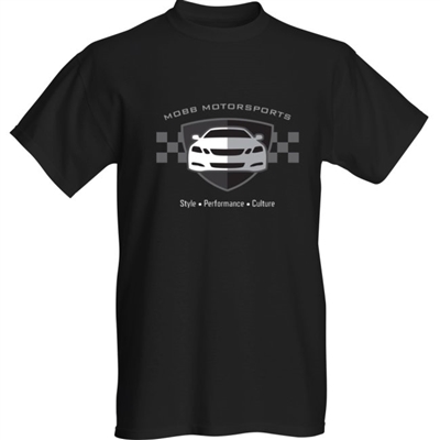 Mobb Motorsports Fast Lane Mens T-Shirt - Black