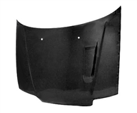 1988 - 1991 Honda Civic HB ZC Style Carbon Fiber Hood - Seibon