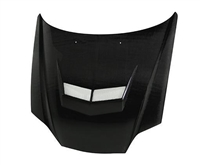 2003 - 2006 Hyundai Tiburon VSII Style Carbon Fiber Hood - Seibon