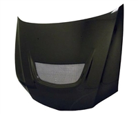 2006 - 2007 Mitsubishi EVO IX OEM Style Carbon Fiber Hood - Seibon