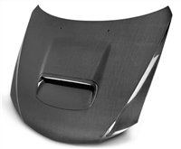 2008 - 2010 Subaru WRX / STI OEM Style Carbon Fiber Hood - Seibon