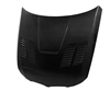 2009 - 2011 BMW 3-Series E91 GTR Style Carbon Fiber Hood - Seibon