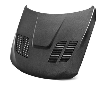 2014 - 2020 BMW 4-Series F33 GTR Style Carbon Fiber Hood - Seibon