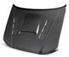 2005 - 2011 Toyota Tacoma TS Style Carbon Fiber Hood - Seibon