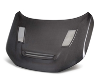 2023 - 2026 Honda Civic Type-R GT Style Double Sided Carbon Fiber Hood - Seibon