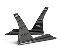 2023 - 2026 Honda Civic Type-R MB Style Carbon Fiber Front Side Skirt Extensions - Seibon