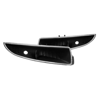 1998 - 2002 Chevy Camaro Front Bumper Lights - Black/Smoke