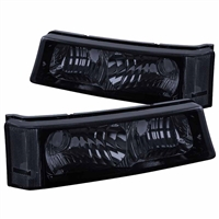 2003 - 2007 Chevy Silverado Bumper Lights - Smoke