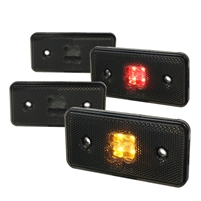 2002 - 2014 Mercedes G-Class LED Front + Rear Side Marker Lights - Smoke