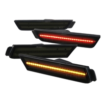 2010 - 2015 Chevy Camaro LED Side Marker Lights - Smoke