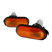 1992 - 1995 Honda Civic Side Marker Lights (Dome Shape) - Amber