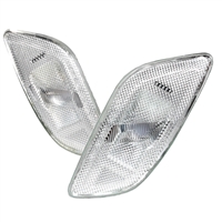 2002 - 2003 Subaru WRX / STI Side Marker Lights - Chrome