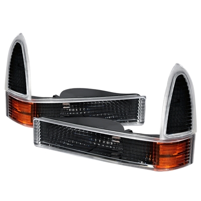1999 - 2004 Ford F-450 Corner Lights - Black