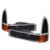 1999 - 2004 Ford F-550 Corner Lights - Black