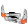 1999 - 2004 Ford F-450 Corner Lights - Chrome