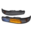 2001 - 2002 Chevy Silverado 3500 LED Bumper Lights - Smoke