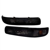 2001 - 2002 Chevy Silverado 3500 Bumper Lights - Smoke