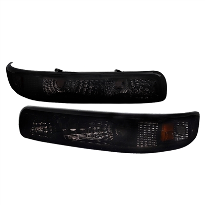 2001 - 2002 Chevy Silverado 3500 Bumper Lights - Smoke